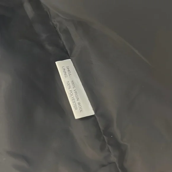 Wyoming Trader Men's Gray Wool Vest - Picture 3 of 4